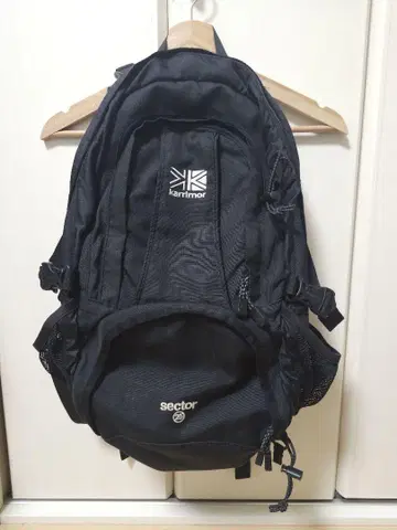 karrimor sector25 단종 모델 블랙 백팩
