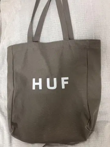 HUF 브라운 토트백