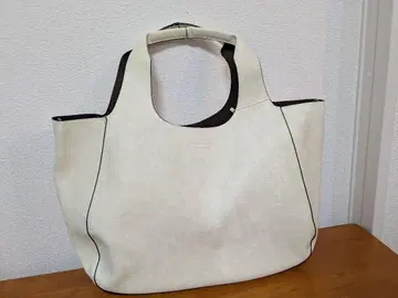 미사용 아이보리 백 택 포함