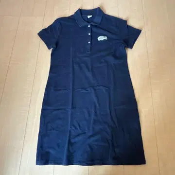 LACOSTE Live 네이비 폴로 셔츠 원피스 M 골프 스포츠