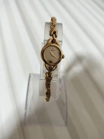 진품 세이코 SEIKO 1E20-0430 2개 루비 포함 고정품