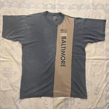 90's BALTIMORE L 티셔츠 구제 의류 souvenir 빈티지