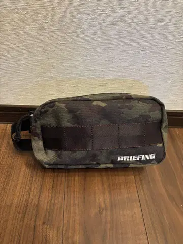 브리핑 BRIEFING 골프 더블 지퍼 파우치
