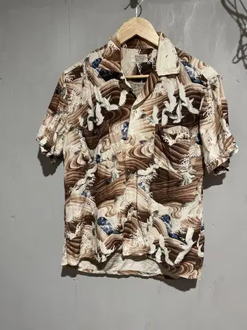 Penney's 반팔 알로하 셔츠