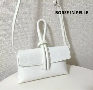 BORSEINPELLE 보르사인펠레 이탈리아제 천연 가죽 숄더백