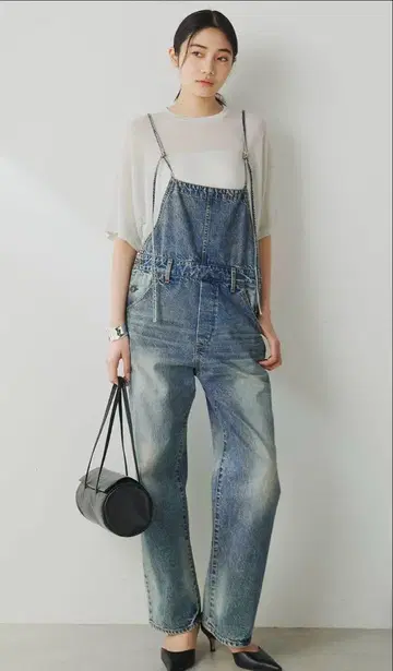 Whim Gazette(윙 가제트) DENIM ALL IN ONE