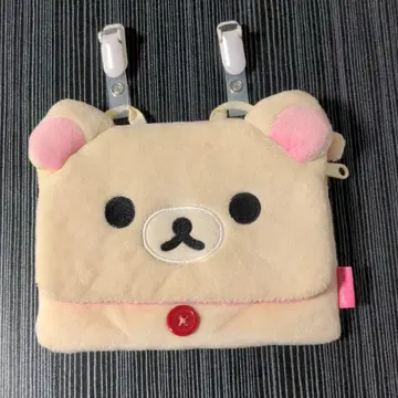 리락쿠마 봉제 인형 포켓 파우치 헤이세이 레트로