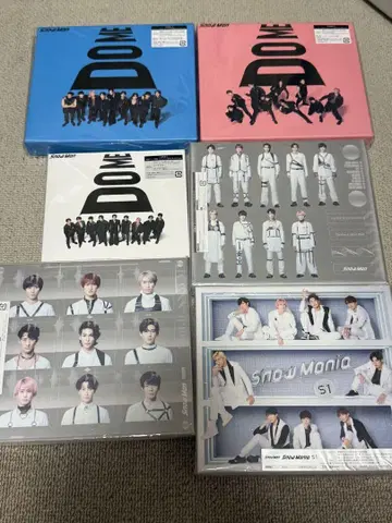 SnowMan 싱글 CD 묶음 판매