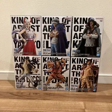 원피스 KING OF ARTIST 피규어 6종 세트