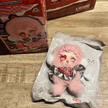 POP MART 팝 마트 스컬 팬더 봉제 인형 펜던트