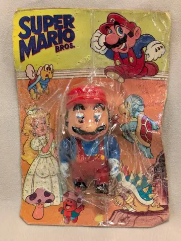 멕시코제 SUPER MARIO BROS 마리오 플라스틱제