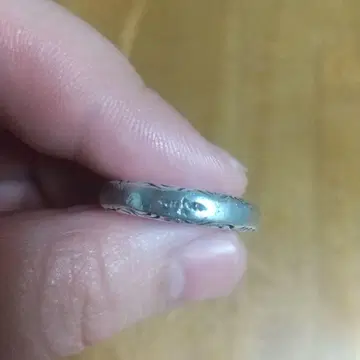 실버 조각 무늬 반지 silver925 각인 있음 천사 모티브 네피림