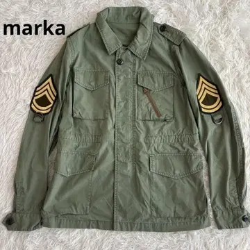 marka 밀리터리 자켓 얇은 소재 M65 스타일 M11A-01BL01C