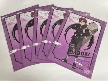 NARUTO 20th 기념 클리어 파일 전갈 5장 세트 미사용 새상품