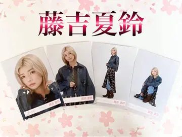 사쿠라자카46 후지요시 카린 가죽 자켓 코디 컴프