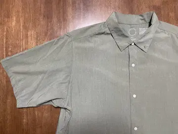야마토미치 Bamboo Shirt Olive Ash 반팔 L 사이즈