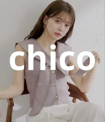 chico 세일러 슬리브리스 베스트 미사용 새상품
