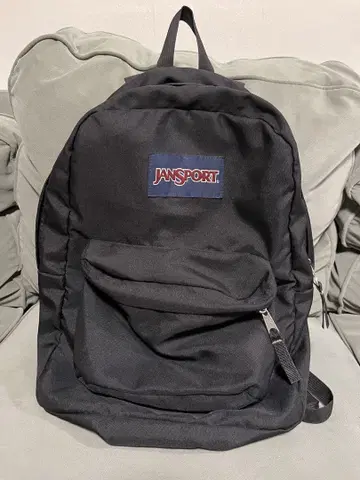 JANSPORT 블랙 백팩