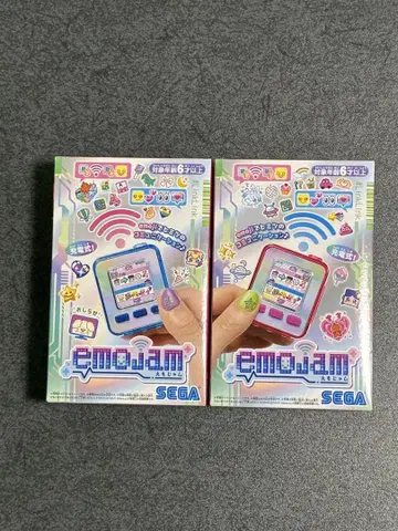 세가 페이브 emojam 에모잼 핑크 블루 2개 세트 새상품