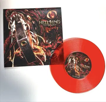 HELLSING 헬싱 레코드 코스터 아카드