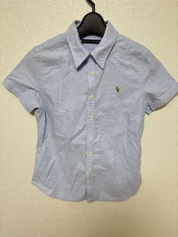 Ralph Lauren 라이트 블루 반팔 셔츠
