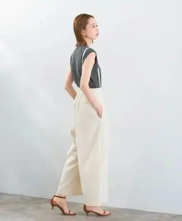 URBAN RESEARCH ROSSO 와이드 팬츠 서스펜더 38