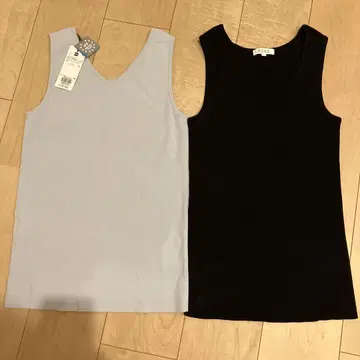 PLST 탱크탑 2색 세트 L 사이즈