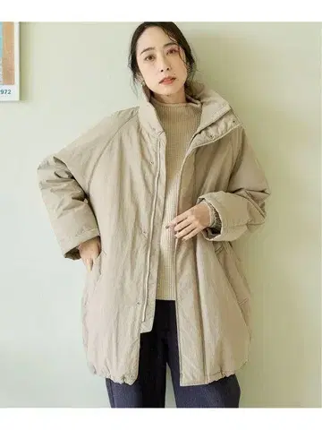 스튜디오 클립 발수/머신 워셔블 다기능 BIG 컬러 미들 코트