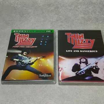 DVD 2권 세트 Thin Lizzy 쉰 리지