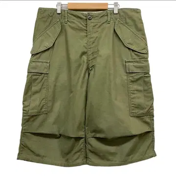60s M65 R L DAVIS MFG 밀리터리 카고 하프 팬츠