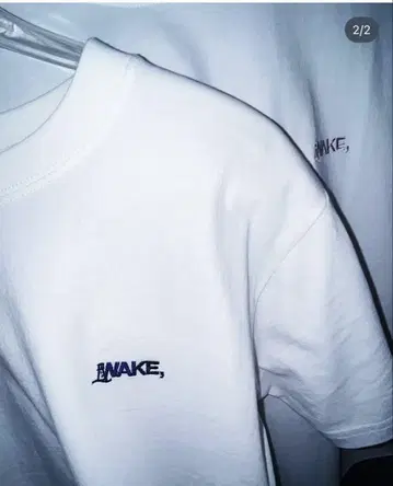 WAKE SAPPORO 팩 티셔츠 L 사이즈 네이비만