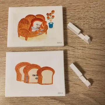 빵 도둑 미니 캔버스 세트