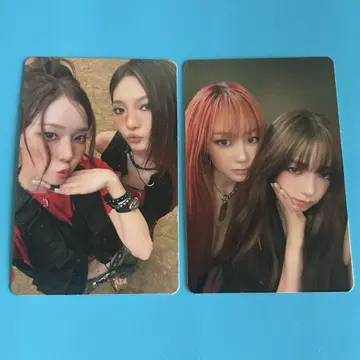 aespa Dirty Crew Ring ver. 혜택 유닛 2종 세트