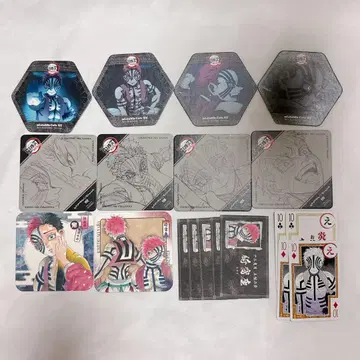 귀멸의 칼날 아카자 ufotable 원작 코스터 명함 카드 컬렉션
