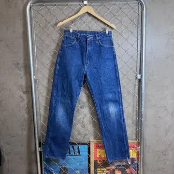 USA제 90년대 Wrangler 브로큰 데님 13MWZ
