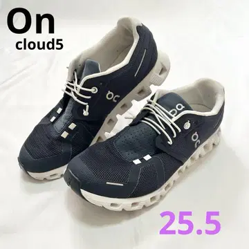 새상품급 클라우드 5 네이비 UK7 cloud5 남성용/여성용