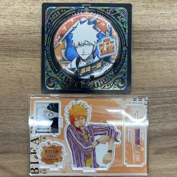 BLEACH 쿠로사키 이치고 생일 캔뱃지 명장면 디오라마 피규어