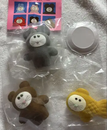 무뉴 4 미니어처 마스코트 3개 세트