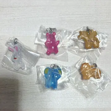 타베코 동물 메지루시 액세서리 5종 세트