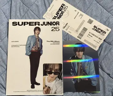 예성 SUPER JUNIOR 25 PHOTO BOOK ver.