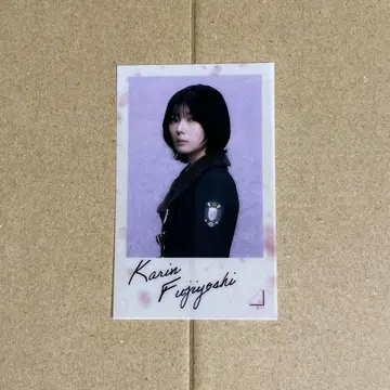 클리어 스티커  후지요시 카린