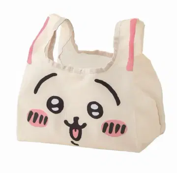 치이카와 (먼작귀) 편의점 사이즈 에코백 토끼