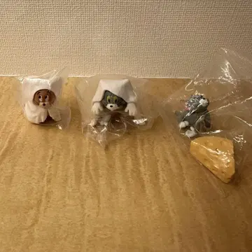 톰과 제리 피규어 가챠가챠 3개 세트