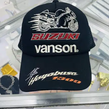 (4) vanson SUZUKI Hayabusa 메쉬 캡 블랙