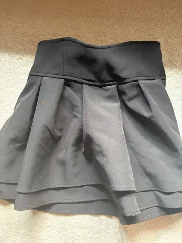 미셸 마카롱 슬림 레그 스커트