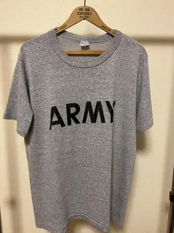 챔피온 ARMY 티셔츠 X-LARGE 그레이