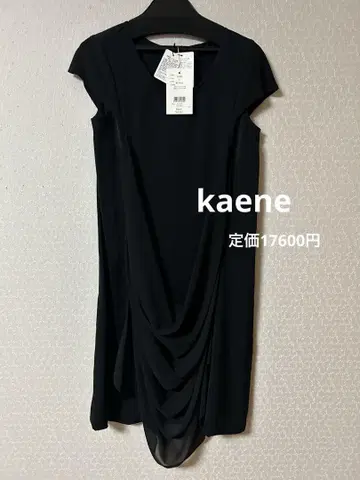kaene 블랙 원피스 블랙