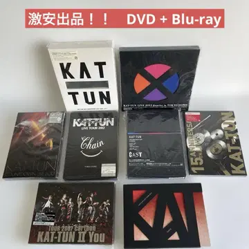 KAT-TUN DVD Blu-ray 8 작품 세트