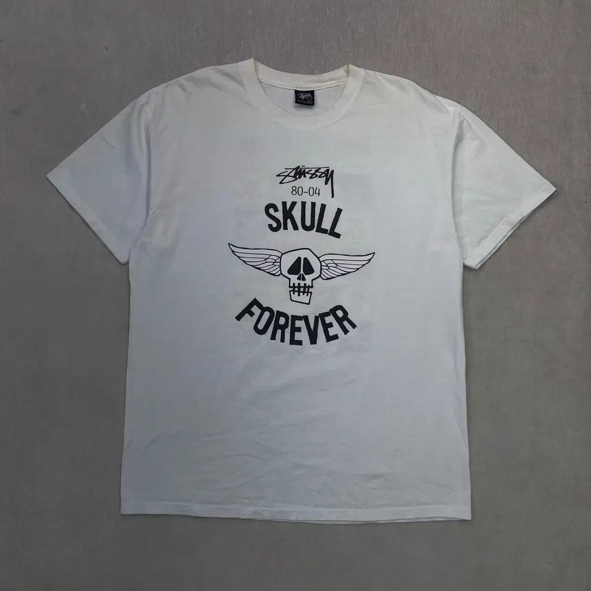 105 Stussy Neighborhood Skull Forever vahn Short Sleeve T