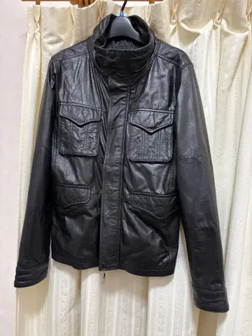 로셸 M65 타입 가죽 자켓